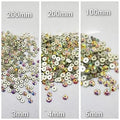 1 Pack Crystal Acrylic Sew On RhinestonesTiny Flatback Sewing Beads DIY Crafts supplies