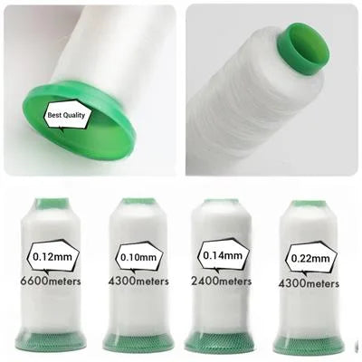 1 Roll Transparent Embroidery material Nylon Thread/ Monofilament Nylon Yarn Thread