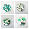 100 Pcs (25 Pcs Each) Square Shapes DIY Big Craft Mirrors