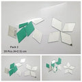 Embroidery Mini Craft Mirrors, Dimond Shape, Mirror Mosaic