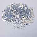 300 Pcs Each, Resin Beads DIY Sewing White 4mm