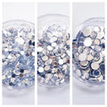 100 Pcs Resin Back Non Hotfix Rhinestone For Clothes Decoration Crafts
