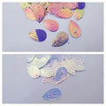 1 Tola Drop Shape Sitaray in Sky Color, Beautiful Design, Sequins Craft Supplies 2.5 cm