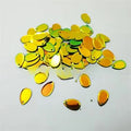 1 Tola Drop Sitaray in Gold Drop Color, Beautiful Design, Sequins Craft Supplies 11mm