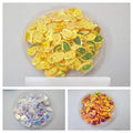 1 Tola Drop Sitaray in Sky Color, Beautiful Design, Sequins Craft Supplies 13mm