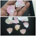 10 gm Pcs Sitaray in White, Beautiful Design, Flat Loose Sequins and Spangles Craft Supplies