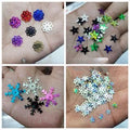Pack Of 4 (1 Tola Each) Mixed Shpae Sitaray in Various Colors, Beautiful Design, Sequins Crafts