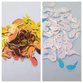 1 Tola Sitaray in Sky Color, Beautiful Design, Sequins Craft Supplies 18mm
