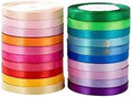 Pack Of 12 - 0.5 inch ribbons - Multi Color