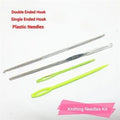 4 in 1 Crochet Hook & Needles For Wool, Sweeter knitting & Hnad Knitting Hook