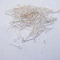 10 grams Eye Pins Findings For DIY Jewelry Making Jewelry Accessories 1.5 Silver