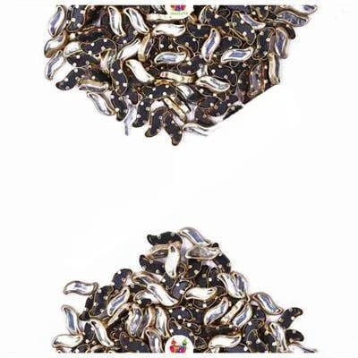 60 Pcs, Real Kundan Beads DIY Sewing Jewelry Decoration, S Shape Size