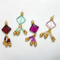 3 Pcs Hanging Decorative Small Tassel Crafting Sewing Clothing Accessories Latkan 2 Inches Long