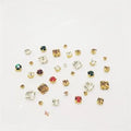 60 Pcs Multi Sizes Crystal Sew On Rhinestones Crafts