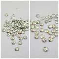 40pc Faceeted Beads Flower Multicolor Beautiful Design, Beads Craft Supplies , 6mm/8mm