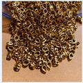 100 Pcs Indian Kundan Drop in Gold, Jewelery Making Connector, With Bahawalpuri Stones