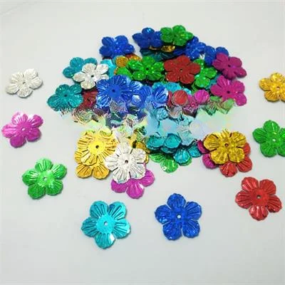 10gm Flower Sitaray in Gold, Beautiful Design Sequins Craft Making DIY