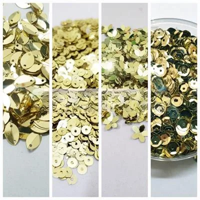 Pack Of 4 Tola (Tola Each) Beads & Sequins Beautiful Loose Sequins DIY Crafts