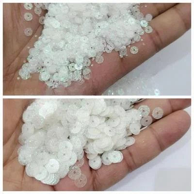 1 Tola Glitter Sitaray in Silver , 3mm,4mm,6mm ,8mm