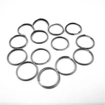 20 Pcs Open counter Jump rings of steel, 16mm in Silver Color Crafts DIY